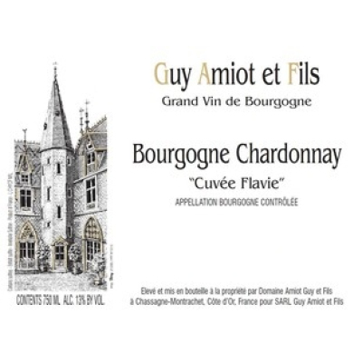 Guy Amiot et Fils Bourgogne Chardonnay Cuvee Flavie 2021 (12x75cl)