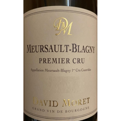 David Moret Meursault 1er Cru 2022 (6x75cl)