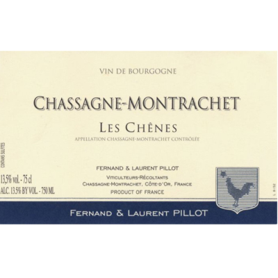 Fernand & Laurent Pillot Chassagne-Montrachet Les Chenes 2021 (6x75cl)