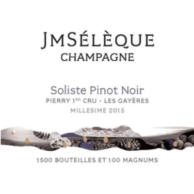 Jean-Marc Seleque Soliste Pinot Noir Les Gayeres Premier Cru 2018 (6x75cl)