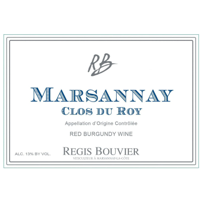 Rene Bouvier Marsannay Clos du Roy Blanc 2019 (12x75cl)