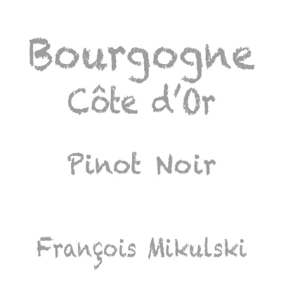 Francois Mikulski Bourgogne Cote d'Or Pinot Noir 2022 (6x75cl)