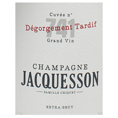 Jacquesson Cuvee 741 Degorgement Tardif NV (6x75cl)