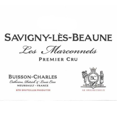 Buisson-Charles Savigny-les-Beaune 1er Cru Les Marconnets 2022 (12x75cl)