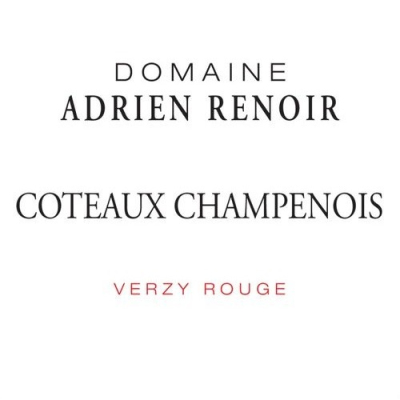 Adrien Renoir Coteaux Champenois Rouge 2020 (6x75cl)