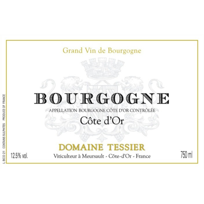 Tessier Bourgogne Cote d'Or Blanc 2022 (6x75cl)