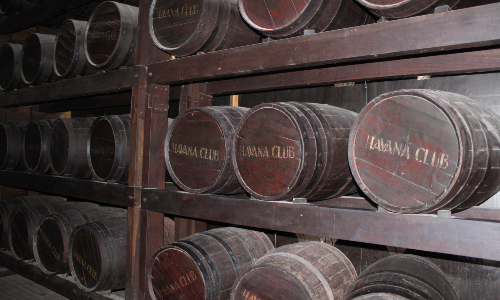 Havana club Rum barrels