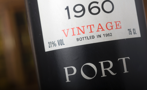 A vintage Port wine from the 1960 vintage